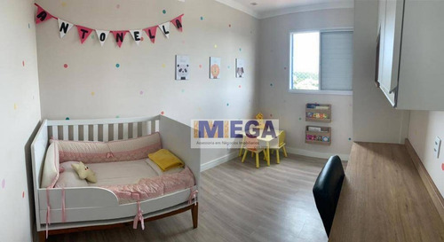 Apartamento Com 2 Dormitórios À Venda, 53 M² Por R$ 294.900 - Ortizes - Valinhos/sp - Ap4857