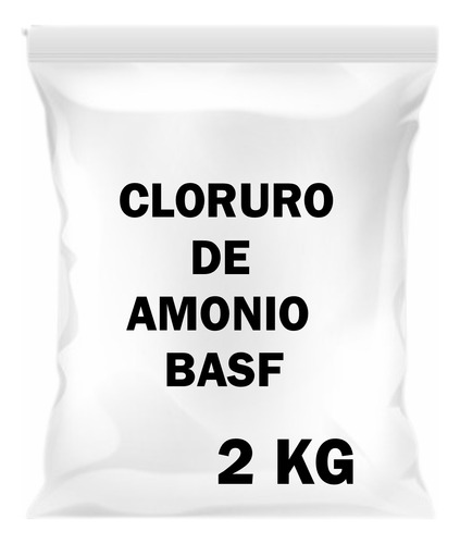 Cloruro De Amonio Basf Sal De Amonio 2kg