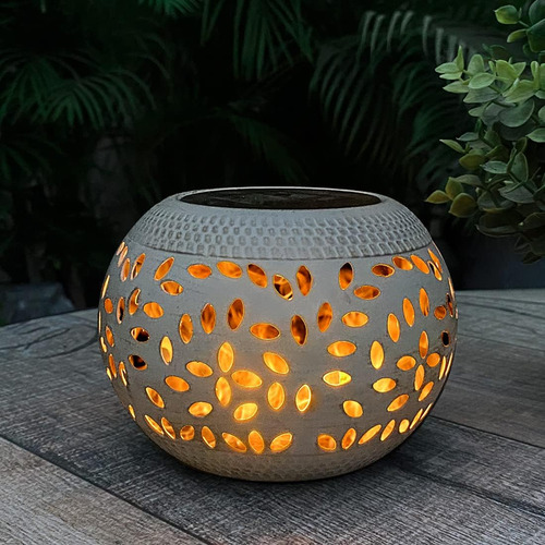 Linterna De Mesa Solar Para Exteriores A Prueba De Agua - Lu