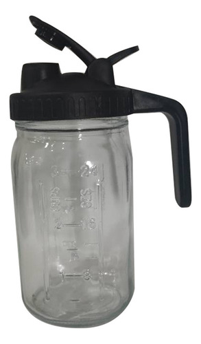 Bote De 32 Oz Con Tapa For Verter, Jarra De Vidrio Con Tapa