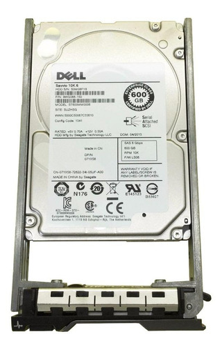 Disco rígido interno Dell 7YX58 600GB