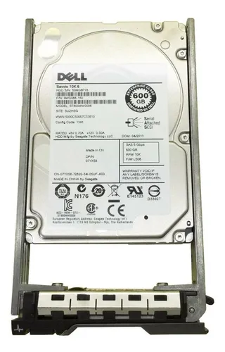 comprar Disco Rígido Interno Dell 7yx58 600gb Com Nfe 
