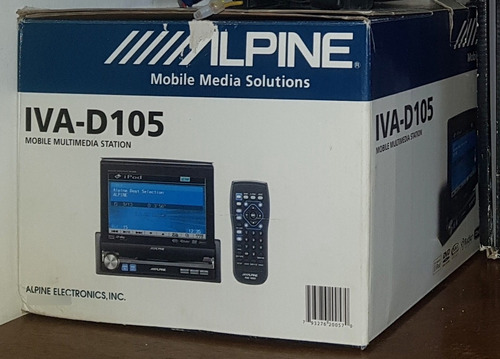 Imagen 4 de 12 de Stereo Alpine Iva-d105 Bluetooth Y Cable iPod Incluido