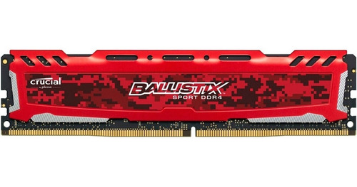 Memória Crucial Ballistix Sport Lt 16gb Ddr4 Cl16