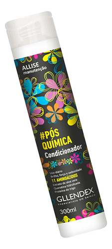Gllendex Allise Manutencao Pos Quimica Shampoo + Enjuague 6c