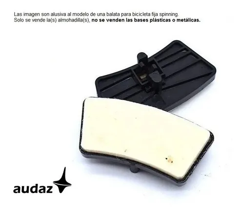 Balatas De Frenado Bicicleta Spinning Repuesto Universal