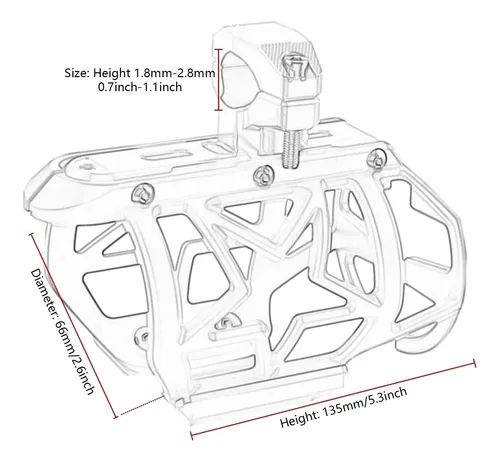 Soporte Para Vasos De Moto Para Bajaj Pulsar 200 Ns 200 Rs