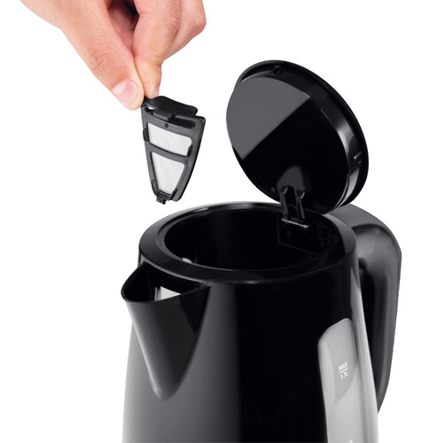 Pava Eléctrica Atma Pe0821nap 1.7lts Negra