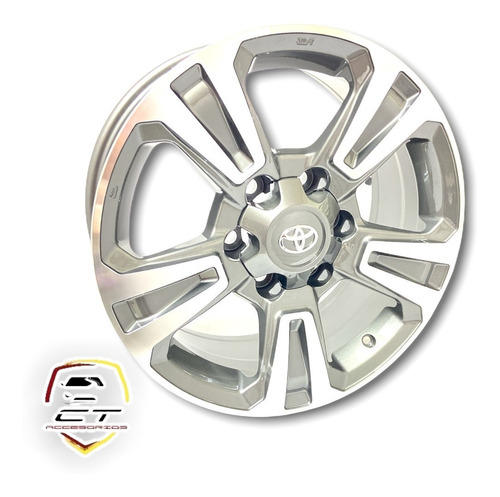 Kit 2 Rines 17x7.5 6-139.7 P/toyota Tacoma Oe Linea Nueva