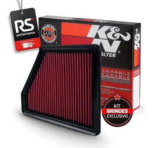 Filtro De Ar Esportivo Inbox K&n Chevrolet Camaro Ss Zl1 6.2