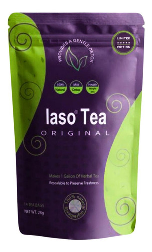 Iaso Tea® 14días Té Detox Lipo Adelgazante Grasa Diurético