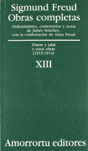 Livro Sigmund Freud Obras Completas Vol Xiii Traducción José