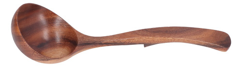 Cucharón De Madera Con Mango Largo Para Servir Sopa, Cocina