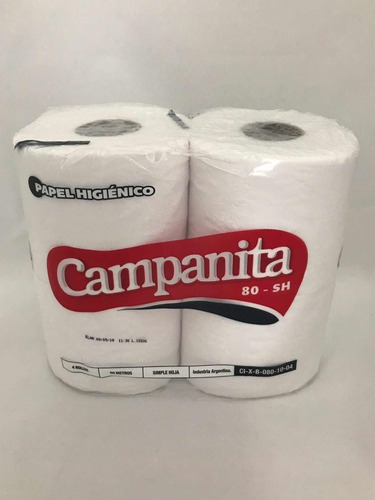 Campanita Sh-80 - 80mtrs (pack X 40 Rollos)