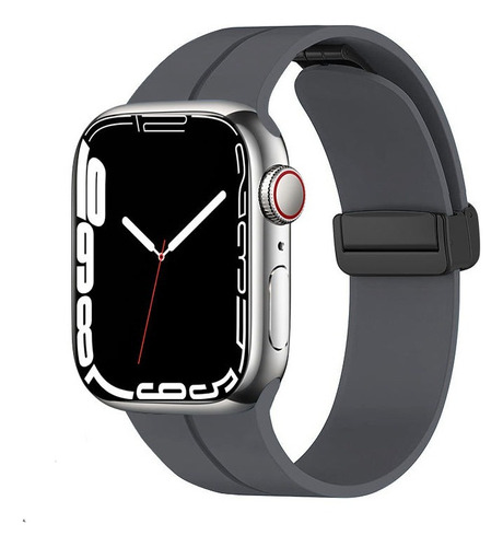 Malla Bucle Silicona  Magnética Para Apple Watch 