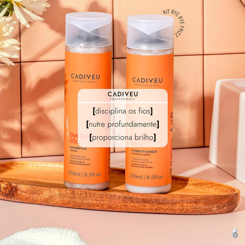 Kit Cadiveu Essentials Bye Bye Frizz (2 Produtos)