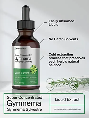 Suplemento Horbaach Gymnema Sylvestre Liquid 60 Ml Alcohol F
