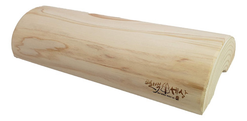 Almohada Terapéutica De Madera Hecha De Ciprés Hinoki Para R