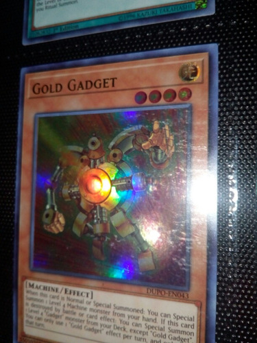 Gold Gadget Brillante Yugi-oh! Original Konami