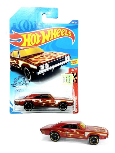 Hot Wheels Auto Dodge Charger 500 69 Flames