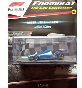 Jacques Laffite Ligier F1  Ixo Salvat 1 43 Colección 11cm