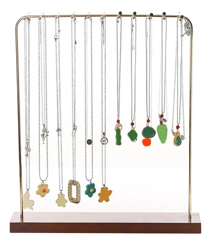 Porta Joyas Con 22 Perchas Durable Para Collar Gemelos