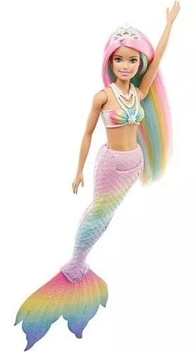 Boneca Barbie - Dreamtopia - Sereia Muda De Cor - Mattel com o