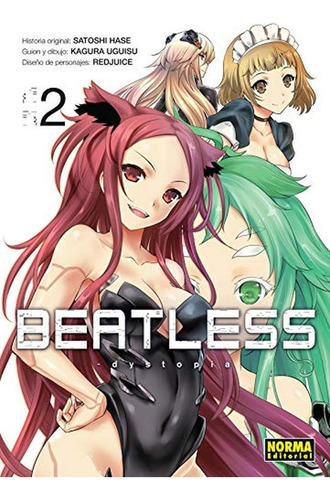 Beatless Dystopia 02: No aplica, de Satoshi Hase/Kagura Uguisu/Redjuice. Serie No aplica, vol. No aplica. Editorial NORMA EDITORIAL, tapa pasta blanda, edición 1 en español, 2018