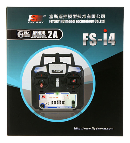 Y Planeador De Control Remoto Flysky Fs-a6 Con Helicóptero