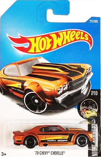 Hot Wheels 70 Chevy Chevelle Ss () Hwargento B185 Nightburne