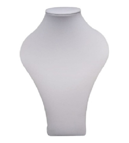 Exhibidor Collar Cuerina Color Blanco 25 X 35 Cm