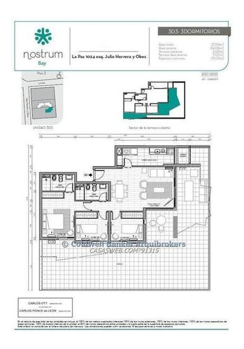 Apartamento De 3 Dormitorios En Venta En Centro