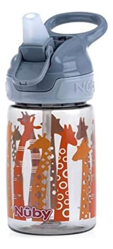 Nuby Kidøs Flip-it Reflex Push Button On-the-go Botella De