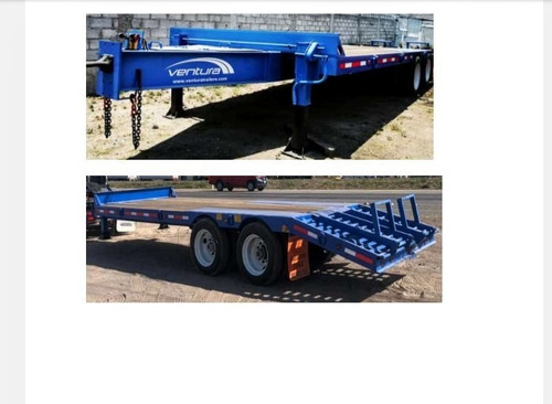 Venpol Lowboy De 2 Ejes Jalon Argolla Para Motoconformadora