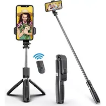Comprar Tripé bastão pau selfie celular controle via bluetooth