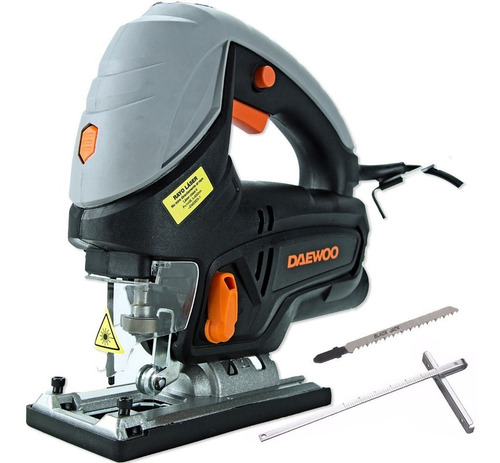 Imagen 1 de 10 de Sierra Caladora Daewoo Laser 800w Vel Variable Pendular Guia