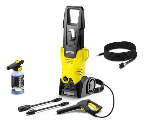 Hidrolavadora eléctrica Kärcher Home & Garden K3 Car amarillo y negra de 1600W con 120bar presión máxima 220V