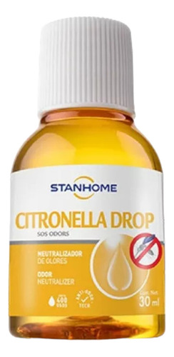 Citronella Drop 30 Ml Stanhome Neutraliza Y Aromatiza