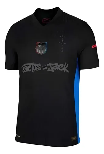 Camisa Barcelona X Travis Scott - Lamine Yamal - Original