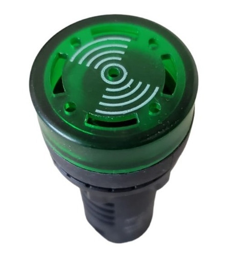 Indicador Buzer Led 22mm Verde 