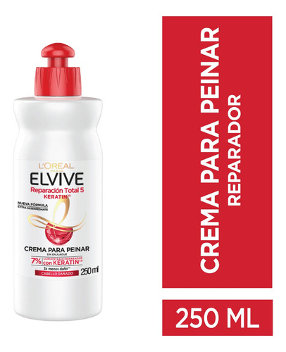 Crema Para Peinar Elvive Reparacion 5 250ml