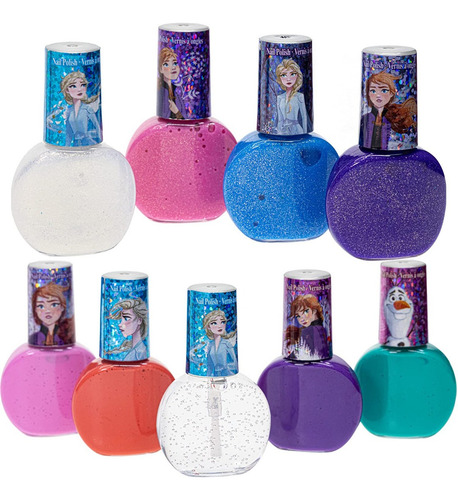 Esmaltes Para Niñas Frozen X18 Color