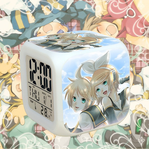 Kagamine Rin/len - Reloj Despertador, Lámpara Nocturna 03