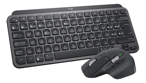 Combo Mouse Mx Master 3 + Teclado Mx Keys Mini Compacto