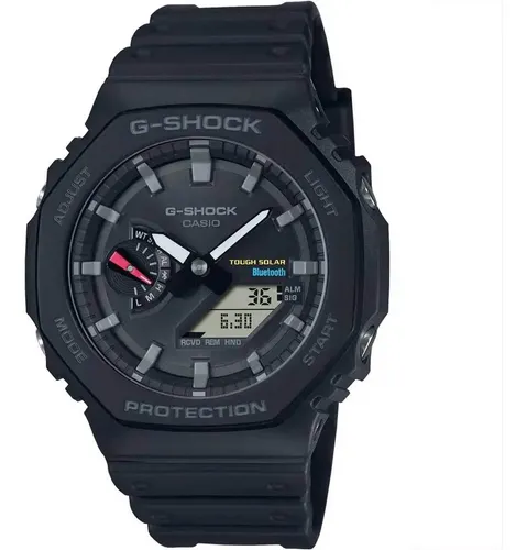 Relógio Casio G-shock Ga-b2100-1adr *bluetooth E Tough Solar