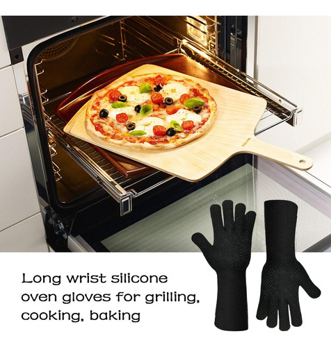 Guantes De Horno De Silicona Resistentes Al Calor Guantes De