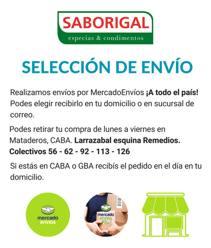 Condimento Integral para Chorizo fresco x 1 Kg