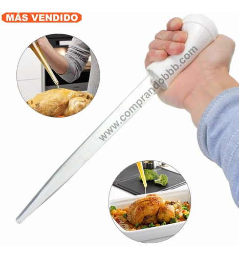 Jeringa Rociador Carnes Asado Carnes Pavo Succionador Hornea