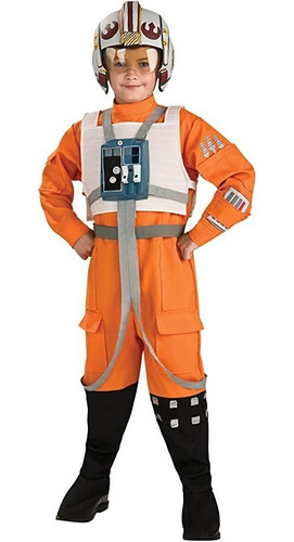 Rubies Star Wars Classic Childs Deluxe X-wing Pilot Costum