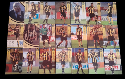 21 Tarjetas Coleccionables Del Club Atlético Peñarol 2010